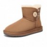 UGG-Stiefel mit Mini-Knopf Kastanie