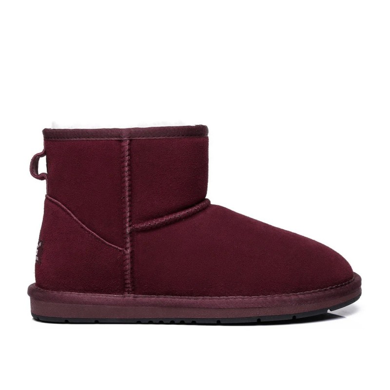 Classic Mini UGG Boots Sonderfarben Sangria