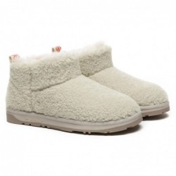 PlushCozy Ultra Mini UGG-Stiefel Sand