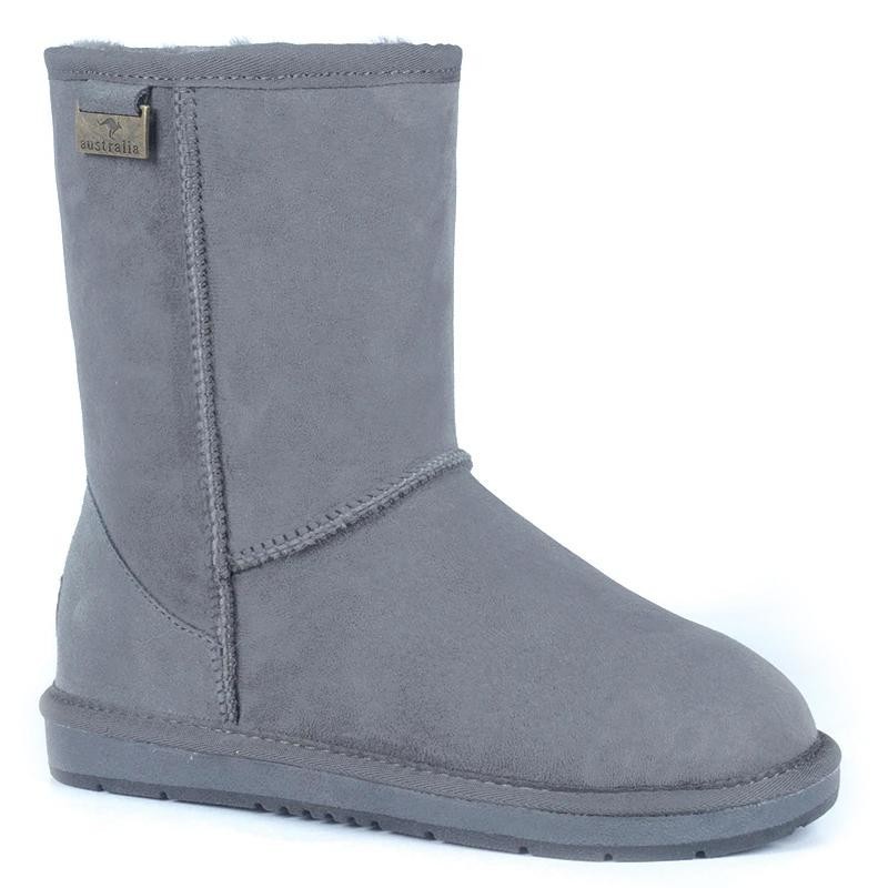 Hochwertige, kurze, klassische UGG-Stiefel,Grau