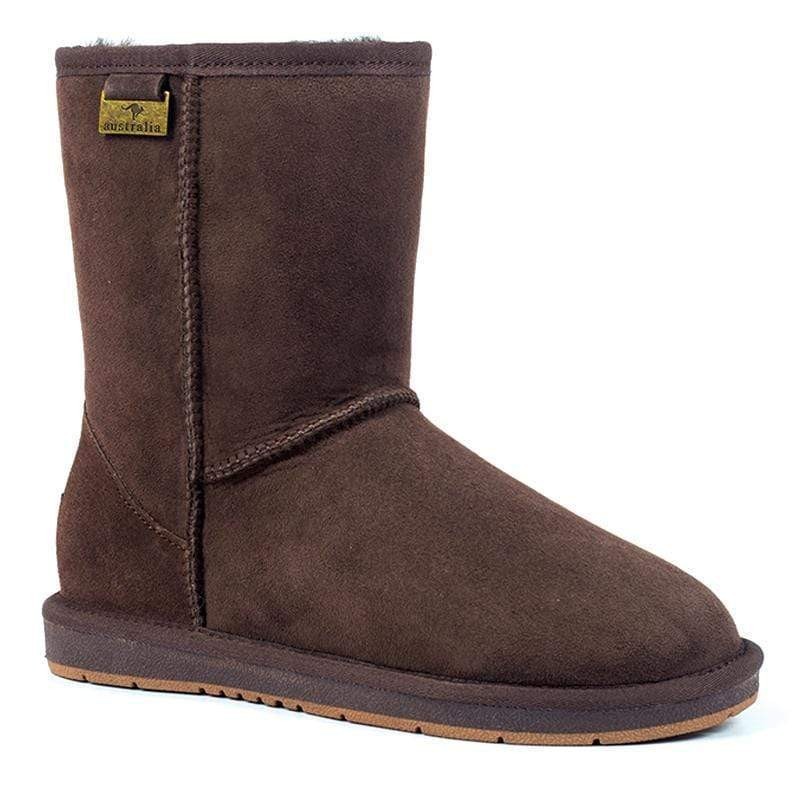 Hochwertige, kurze, klassische UGG-Stiefel,Schokolade