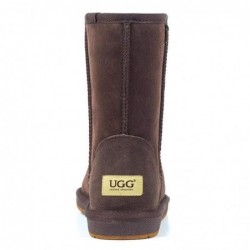 Hochwertige, kurze, klassische UGG-Stiefel,Schokolade