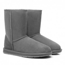 Kurze klassische UGG-Stiefel Grau