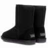 Kurze klassische UGG-Stiefel Schwarz