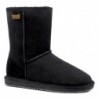 Kurze, klassische UGG-Stiefel aus hochwertigem Wildleder,Schwarz