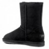 Kurze, klassische UGG-Stiefel aus hochwertigem Wildleder,Schwarz