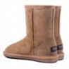 Kurze, klassische UGG-Stiefel aus hochwertigem Wildleder,Kastanie