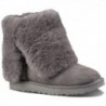 UGG Premium Classic Tall Stiefel mit 3 Knöpfen Grau