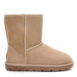 Hochwertige, kurze, klassische,in Australien hergestellte UGG-Stiefel,Sand