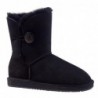 UGG Premium kurze klassische 1-Knopf-Stiefel Schwarz