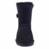 UGG Premium kurze klassische 1-Knopf-Stiefel Schwarz