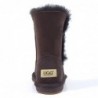 UGG Premium kurze klassische 1-Knopf-Stiefel Schokolade