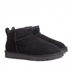 Ultra Mini UGG Stiefel Schwarz