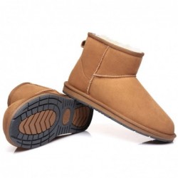 Mini Classic UGG Boots aus Wildleder Kastanie