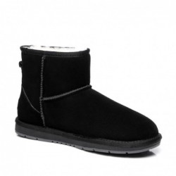 Mini Classic UGG Boots aus Wildleder Schwarz