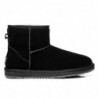 Mini Classic UGG Boots aus Wildleder Schwarz